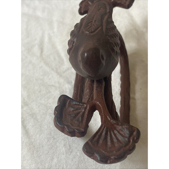 VINTAGE 14 LOT BIRD PERCHING ON BRANCH  NAPKIN HOLDER METAL French  Farmhouse - Picture 5 of 13